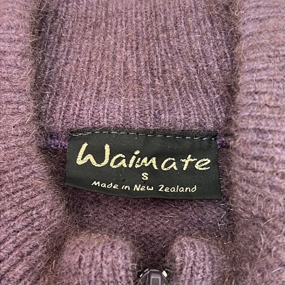 Waimate Merino Possum Blend Women’s 1/4 Zip Pullover Made in New Zealand 🇳🇿 - Picture 3 of 8
